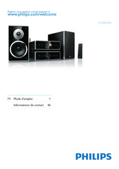 Philips Streamium MCi500H/05 Mode D'emploi