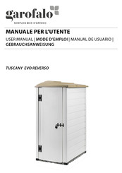 garofalo TUSCANY EVO REVERSO Mode D'emploi