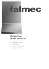 FALMEC Rialto Top FFRIA24W5FS Mode D'emploi