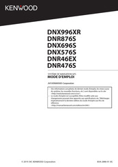 Kenwood DNX996XR Mode D'emploi