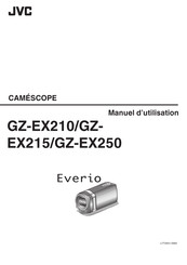 JVC Everio GZ-EX250 Manuel D'utilisation