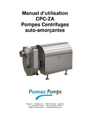 Pomac Pumps CPC-ZA Manuel D'utilisation