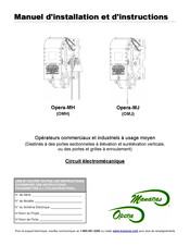 Manaras Opera-MJ Manuel D'installation Et D'instructions