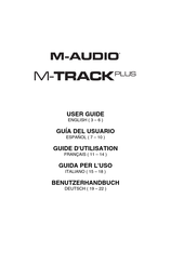 M-Audio M-Track Plus Guide D'utilisation