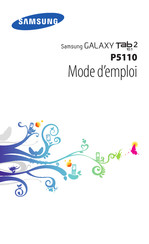 Samsung P5110 Mode D'emploi