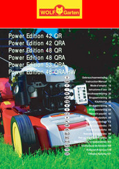 Wolf Garten Power Edition 48 QRA Mode D'emploi