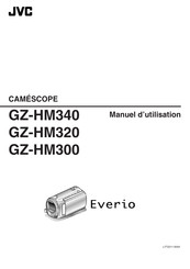JVC Everio GZ-HM340 Manuel D'utilisation