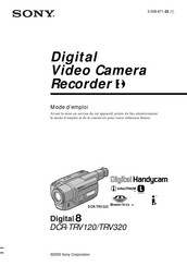 Sony Digital8 DCR-TRV120 Mode D'emploi