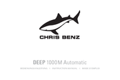 Chris Benz DEEP 1000 M Automatic Mode D'emploi