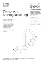 Dornbracht 20 713 809-FF Instructions De Montage