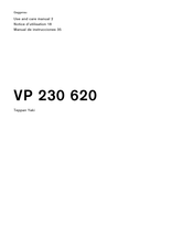 Gaggenau VP 230 620 Notice D'utilisation