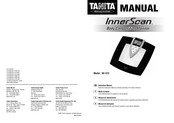 Tanita InnerScan BC-573 Mode D'emploi