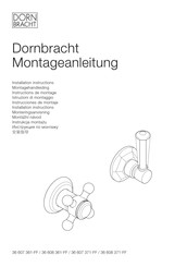 Dornbracht 36 607 361-FF Instructions De Montage