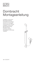 Dornbracht 36 110 970-FF Instructions De Montage