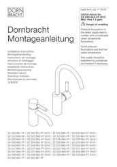 Dornbracht 33 522 660-FF 0010 Instructions De Montage