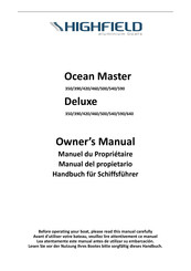 Highfield Ocean Master 590 Manuel Du Propriétaire