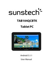 Sunstech TAB104QCBTK Manuel D'utilisation