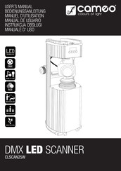 Cameo CLSCAN25W Manuel D'utilisation