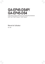 Intel GA-EP45-DS4 Manuel De L'utilisateur