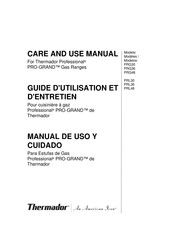 Thermador PRO-GRAND PRG36 Guide D'utilisation Et D'entretien