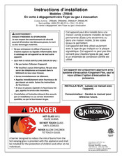Kingsman ZRB46LPE Instructions D'installation