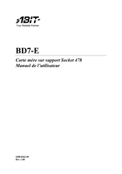 Abit BD7-E Manuel De L'utilisateur