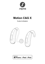 signia Motion G X Guide D'utilisation