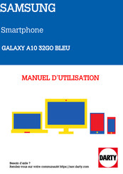 Samsung GALAXY A10 32GO Manuel D'utilisation