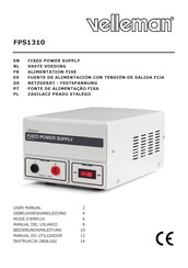 Velleman FPS1310 Mode D'emploi