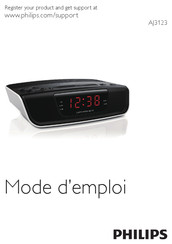 Philips AJ3123 Mode D'emploi