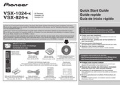 Pioneer VSX-1024-K Guide Rapide