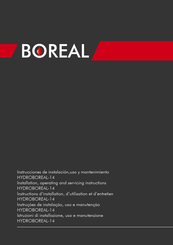 BOREAL HYDROBOREAL-14 Instructions D'installation, D'utilisation Et D'entretien