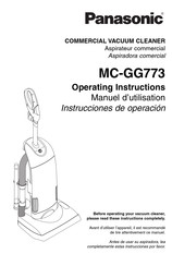 Panasonic MC-GG773 Manuel D'utilisation