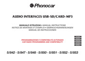 Phonocar 5/850 Notice De Montage Et D'emploi
