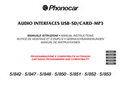 Phonocar 5/842 Notice De Montage Et D'emploi