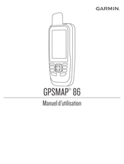 Garmin GPSMAP 86 Manuel D'utilisation