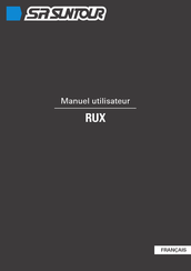 SR Suntour RUX Manuel Utilisateur