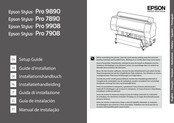 Epson Stylus Pro 9908 Guide D'installation