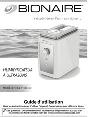 Bionaire BUL6100-CN Guide D'utilisation