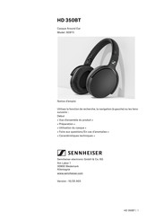 Sennheiser HD 350BT Notice D'emploi