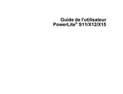 Epson PowerLite S11 Guide De L'utilisateur