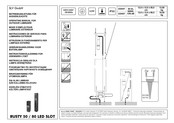 SLV RUSTY 50 LED SLOT Mode D'emploi