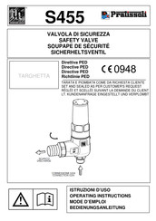Pratissoli S455 Mode D'emploi