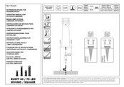 SLV RUSTY 70 LED ROUND Mode D'emploi