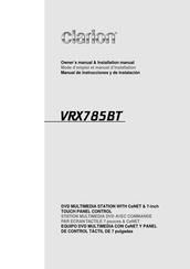 Clarion VRX785BT Mode D'emploi Et Manuel D'installation