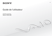 Sony VAIO VGN-AW4 Guide De L'utilisateur