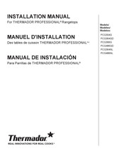 Thermador PCG304G Manuel D'installation
