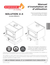 Enerzone EB00041 Manuel D'installation Et D'utilisation