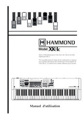 Hammond XK-1C Manuel D'utilisation