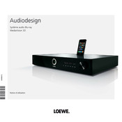 Loewe Système audio Blu-ray Notice D'utilisation